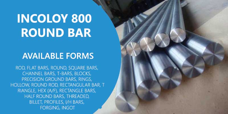 Incoloy 800 Round Bar