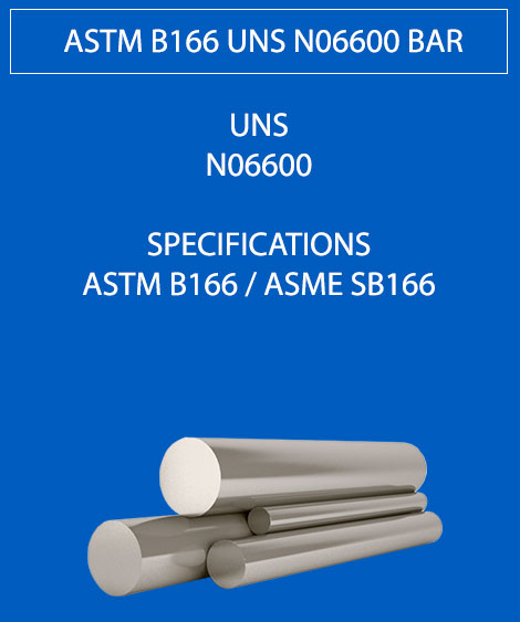 ASTM B166 UNS N06600 Round Bar