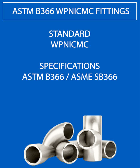 ASTM B366 WPNICMC Fittings