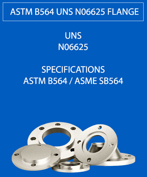 ASTM B564 UNS N06625 Flange
