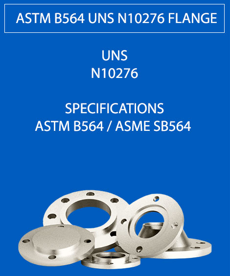 ASTM B564 UNS N10276 Flange