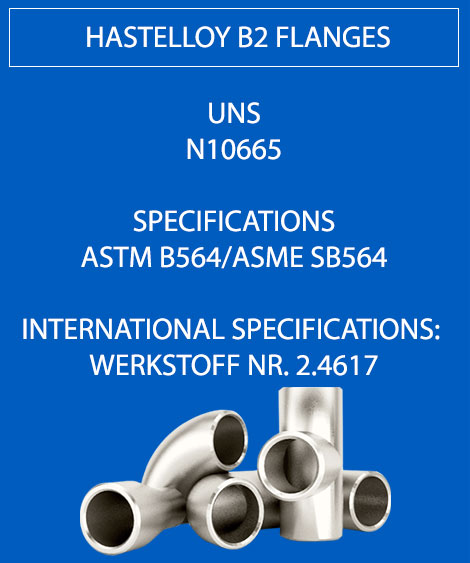 Hastelloy B2 Flanges