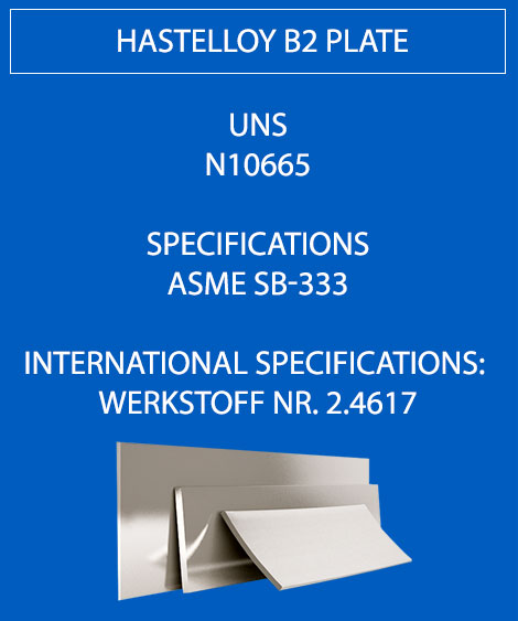 Hastelloy B2 Plate