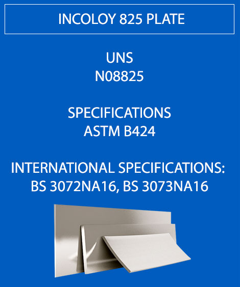 Incoloy 825 Plate