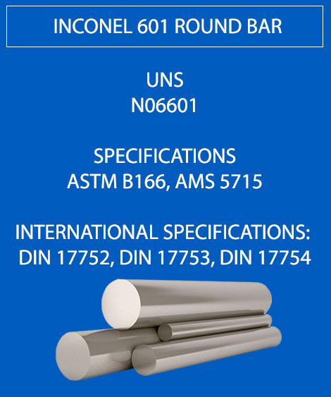Inconel 601 Round Bar