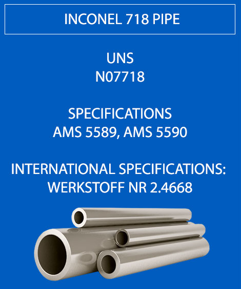 Inconel 718 Pipe