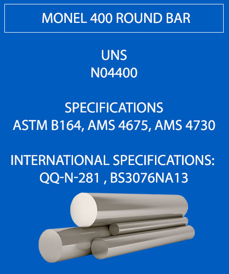 Monel 400 Round Bar