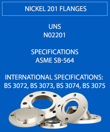Nickel 201 Flanges