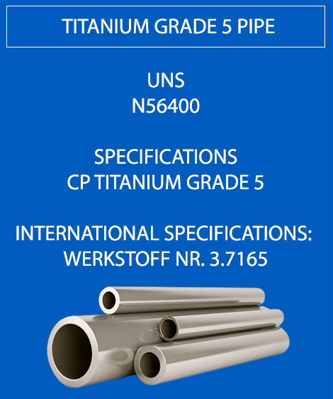 Titanium Grade 5 Pipe