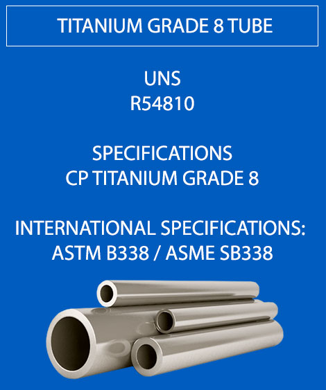 Titanium Grade 8 Seamless Tube