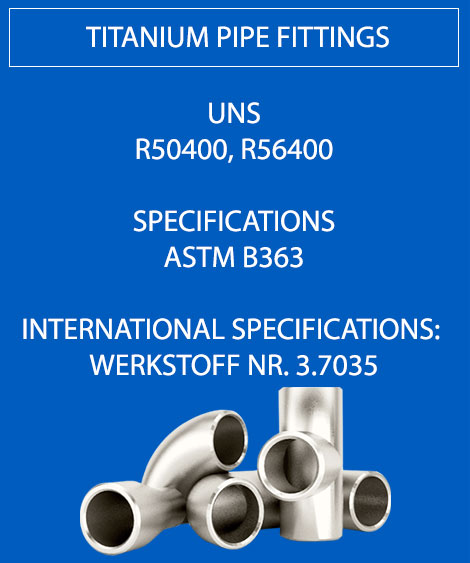 Titanium Pipe Fittings